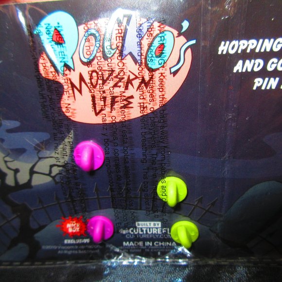 Rockos Modern Life Hopping Hessian & Gordon Pin Set Nick Box EXCLUSIVE FALL 2019 - Picture 5 of 7